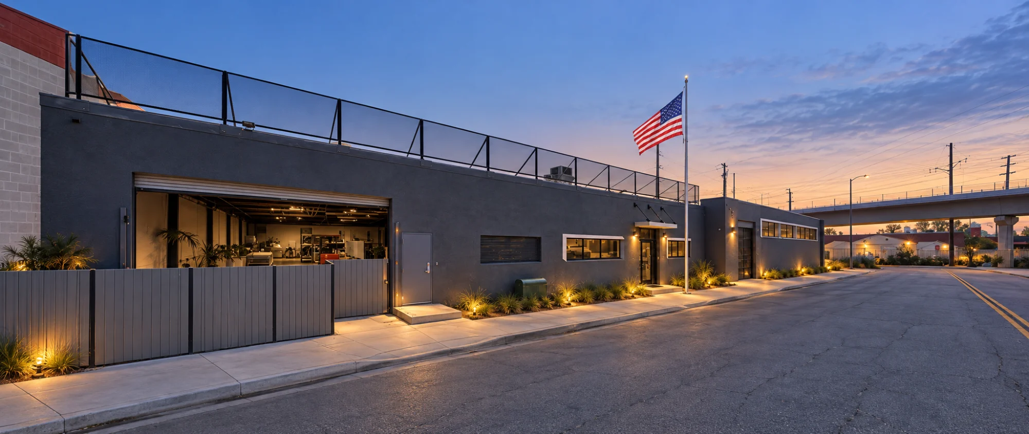 Widget Makers facility exterior